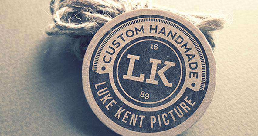 Vintage Logo Mockup PSD Photoshop PSD Free