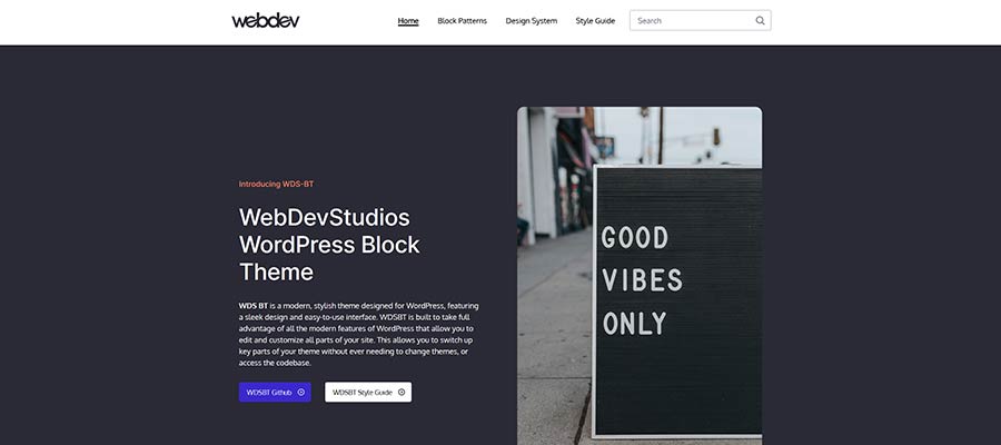 WDS BT WordPress Starter Theme