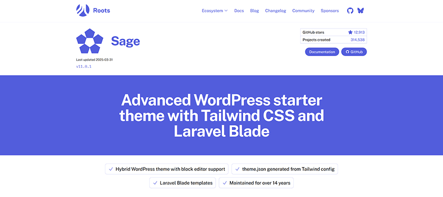Sage WordPress Starter Theme