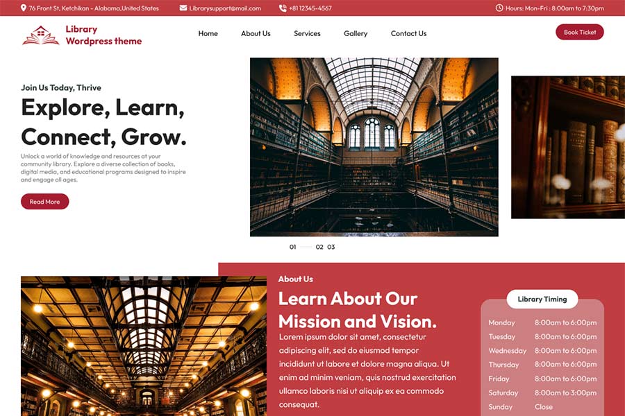 Author Book Writer WordPress Theme