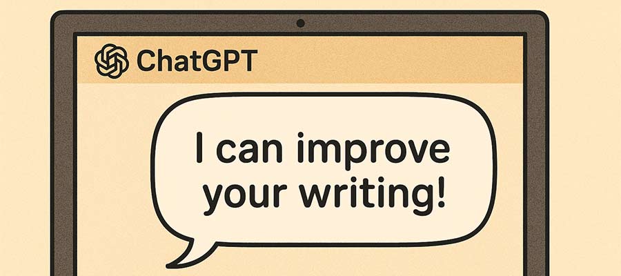 Tools like ChatGPT can help improve your writing skills.